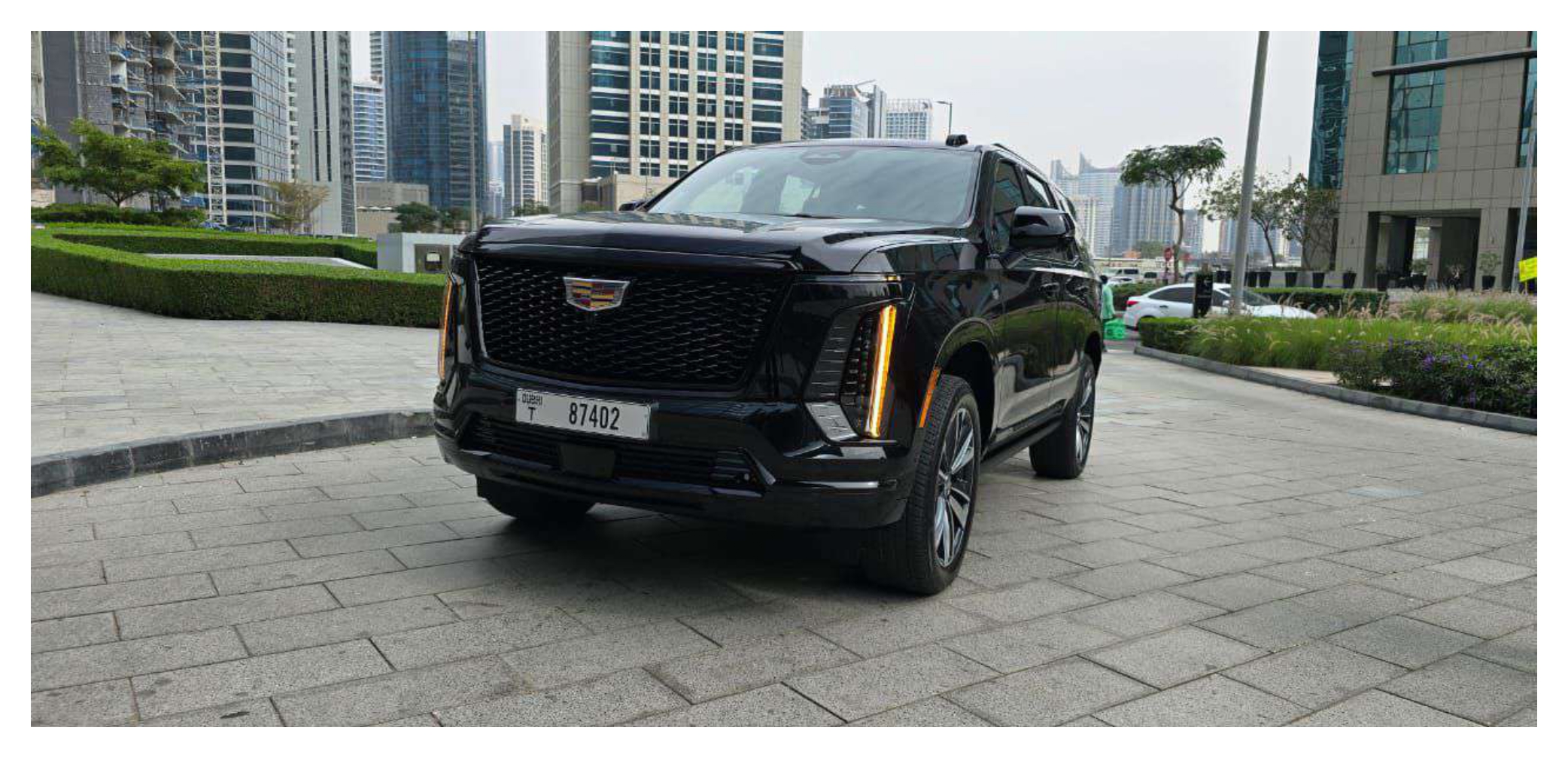 Rent a car with driver in dubai Escalede 2025