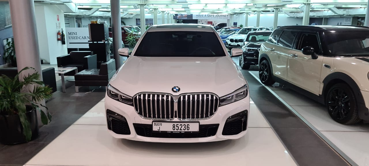 bmw 7 series for rent in dubai